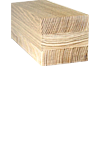 Собственное производство клееного бруса до 108 мм для окон из дерева